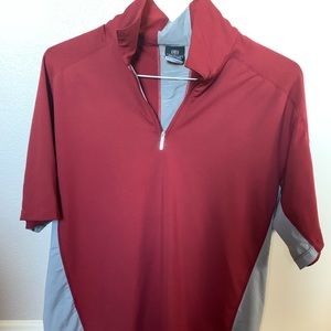 Nike Sphere React Burgundy Polo